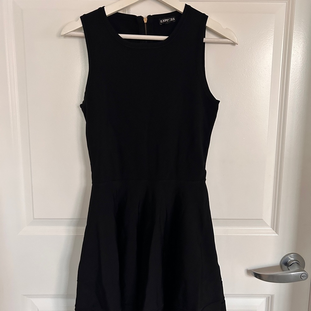 Express Classic Black Mini Dress